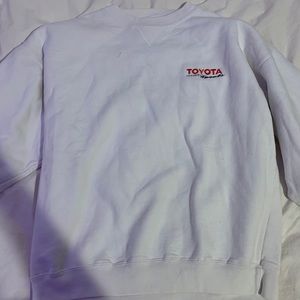 White crewneck